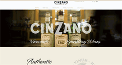 Desktop Screenshot of cinzano.com