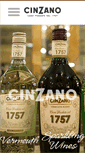 Mobile Screenshot of cinzano.com